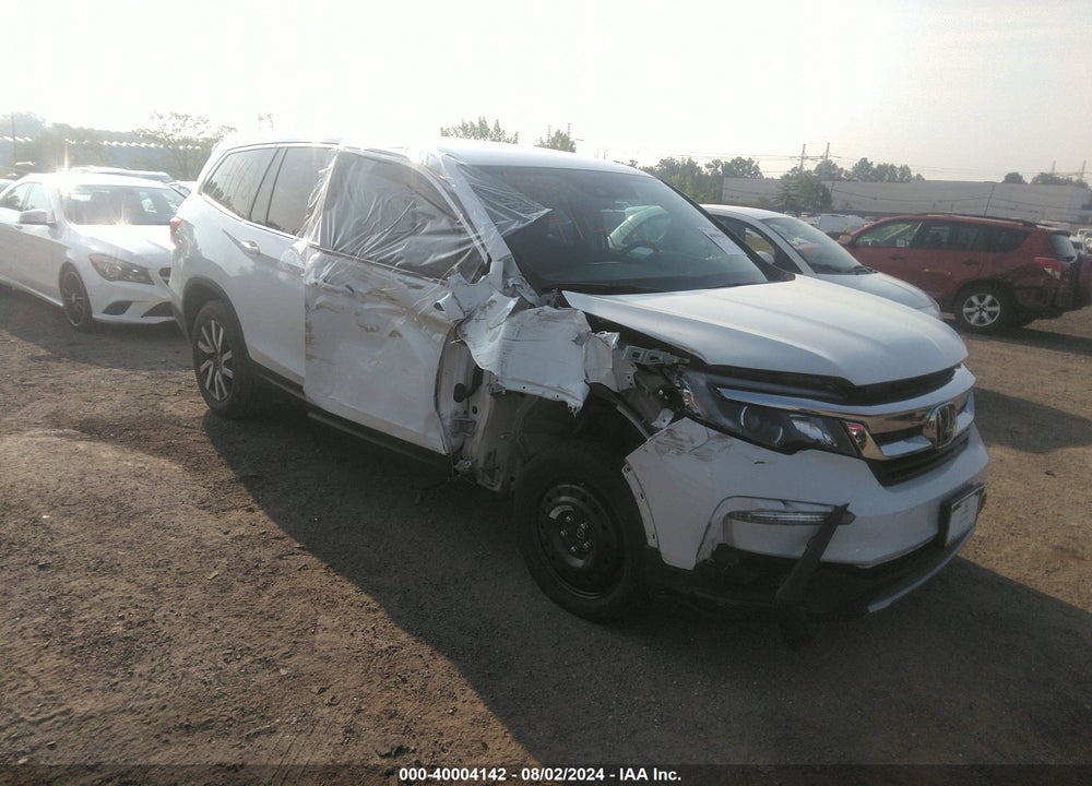 2021 HONDA PILOT AWD EX VIN: 5FNYF6H34MB082678