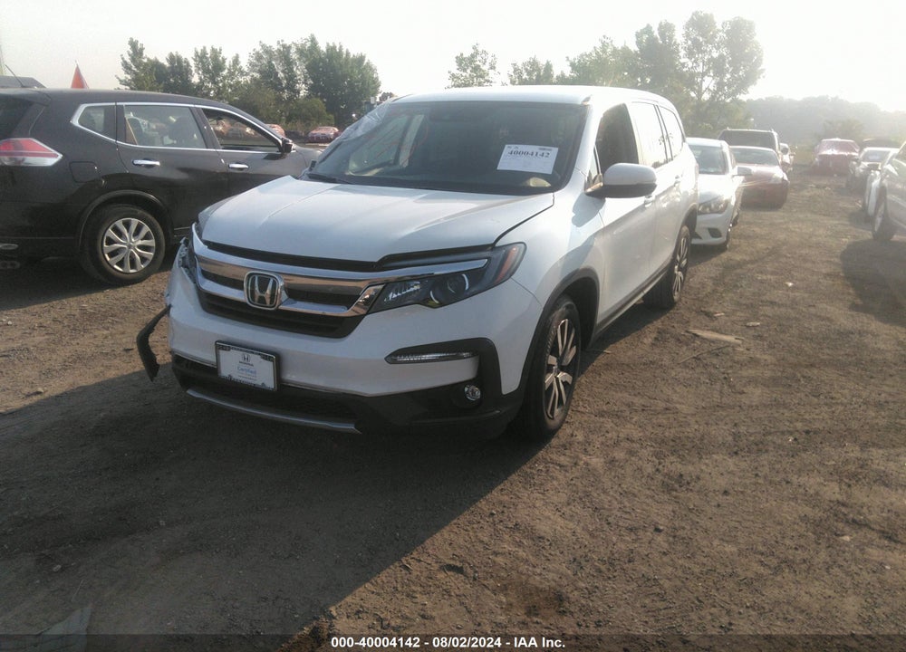 2021 HONDA PILOT AWD EX VIN: 5FNYF6H34MB082678