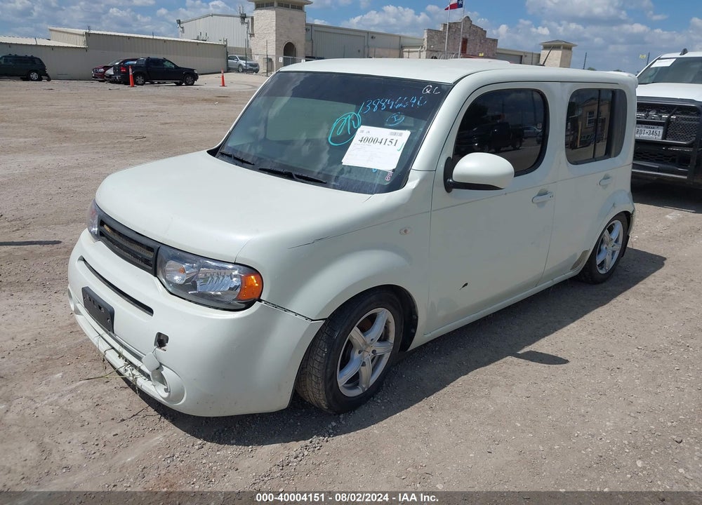 2011 NISSAN CUBE 1.8SL VIN: JN8AZ2KR6BT213638