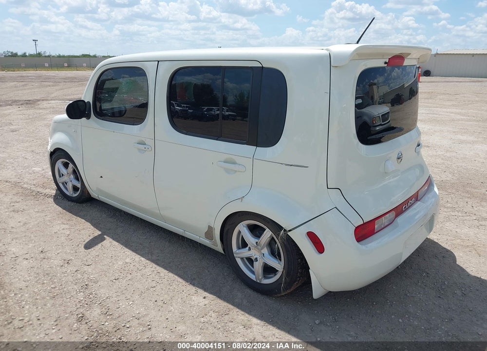 2011 NISSAN CUBE 1.8SL VIN: JN8AZ2KR6BT213638
