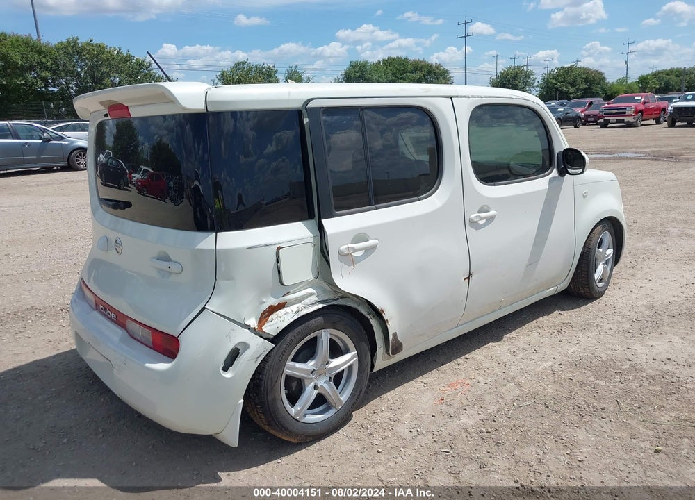 2011 NISSAN CUBE 1.8SL VIN: JN8AZ2KR6BT213638