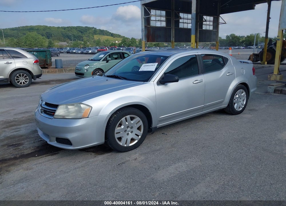 2012 DODGE AVENGER SE VIN: 1C3CDZABXCN193744