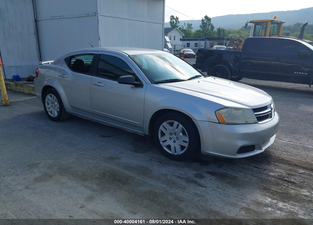 2012 DODGE AVENGER SE VIN: 1C3CDZABXCN193744