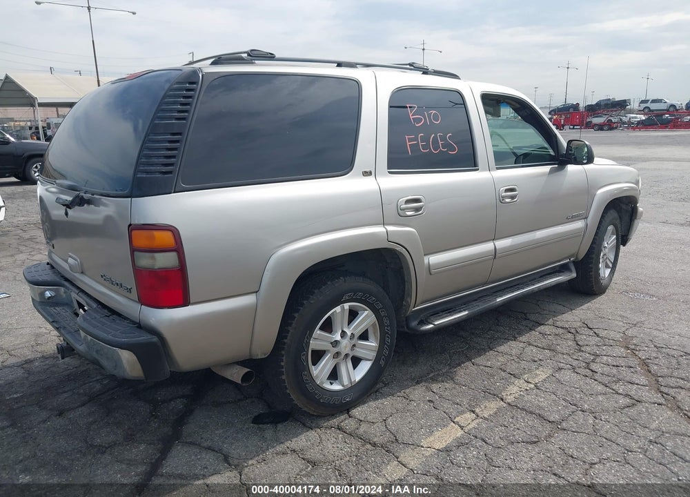 2002 CHEVROLET TAHOE LT VIN: 1GNEK13Z02J321654
