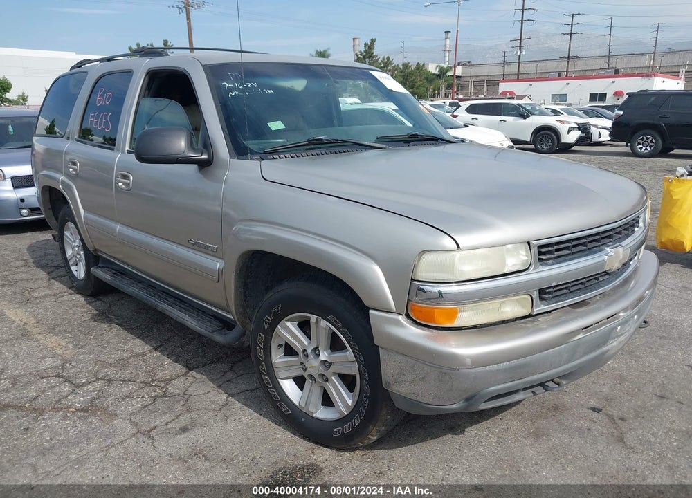 2002 CHEVROLET TAHOE LT VIN: 1GNEK13Z02J321654