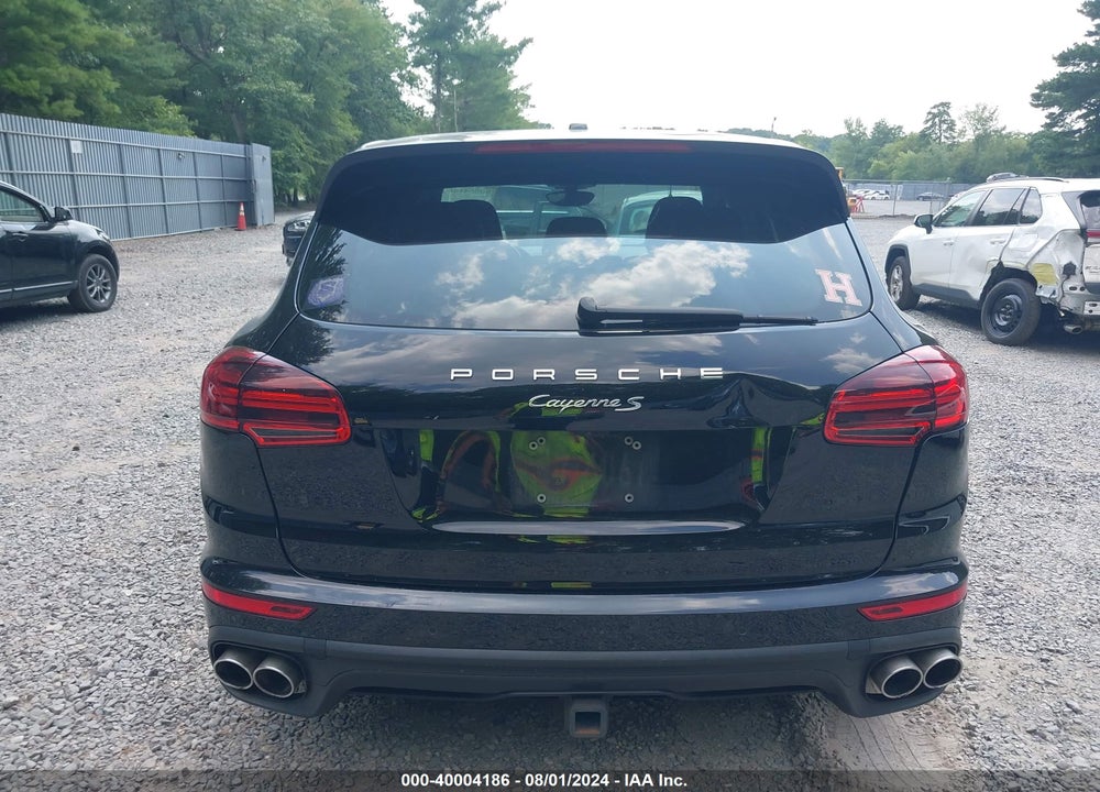 2017 PORSCHE CAYENNE S VIN: WP1AB2A20HLA52845