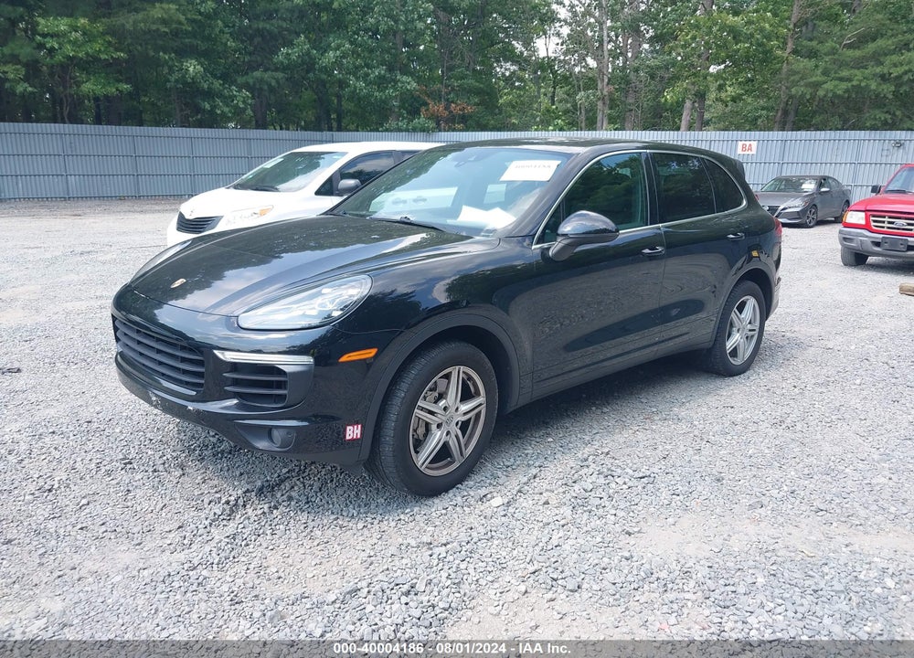 2017 PORSCHE CAYENNE S VIN: WP1AB2A20HLA52845