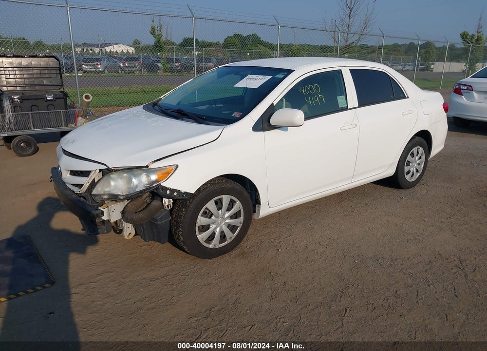 2013 TOYOTA COROLLA L VIN: 5YFBU4EE9DP135305