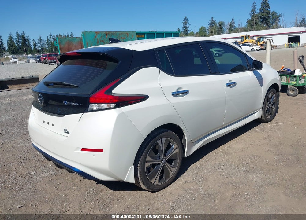 2022 NISSAN LEAF SL PLUS 62 KWH VIN: 1N4BZ1DV7NC551287