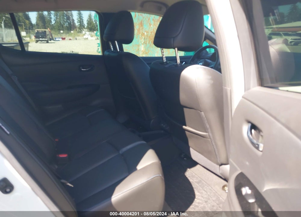 2022 NISSAN LEAF SL PLUS 62 KWH VIN: 1N4BZ1DV7NC551287