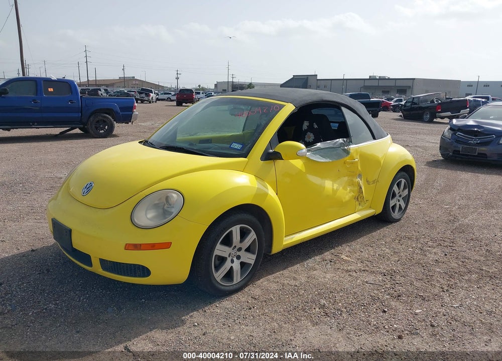 2006 VOLKSWAGEN NEW BEETLE 2.5 VIN: 3VWRF31Y96M328547