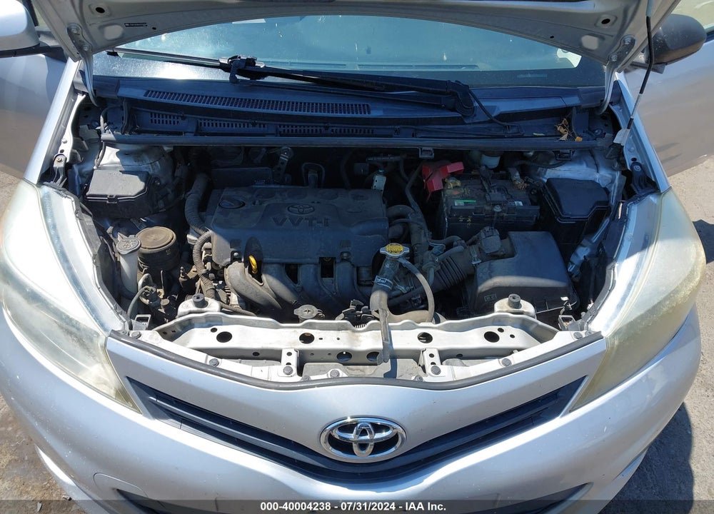 2012 TOYOTA YARIS LE VIN: JTDKTUD3XCD502944
