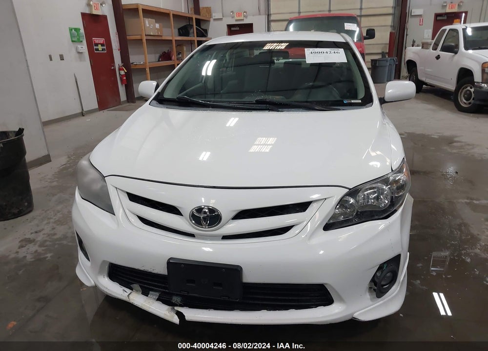 2011 TOYOTA COROLLA S VIN: 2T1BU4EE1BC648772
