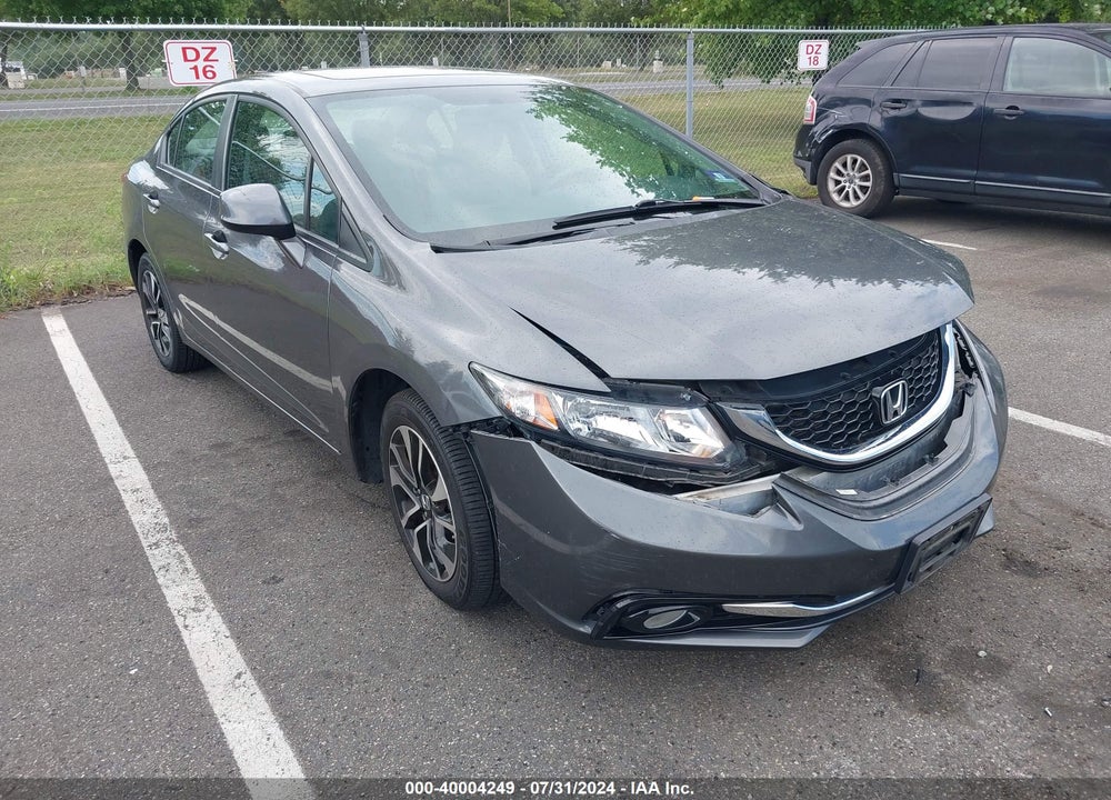2013 HONDA CIVIC EX-L VIN: 2HGFB2F92DH558117