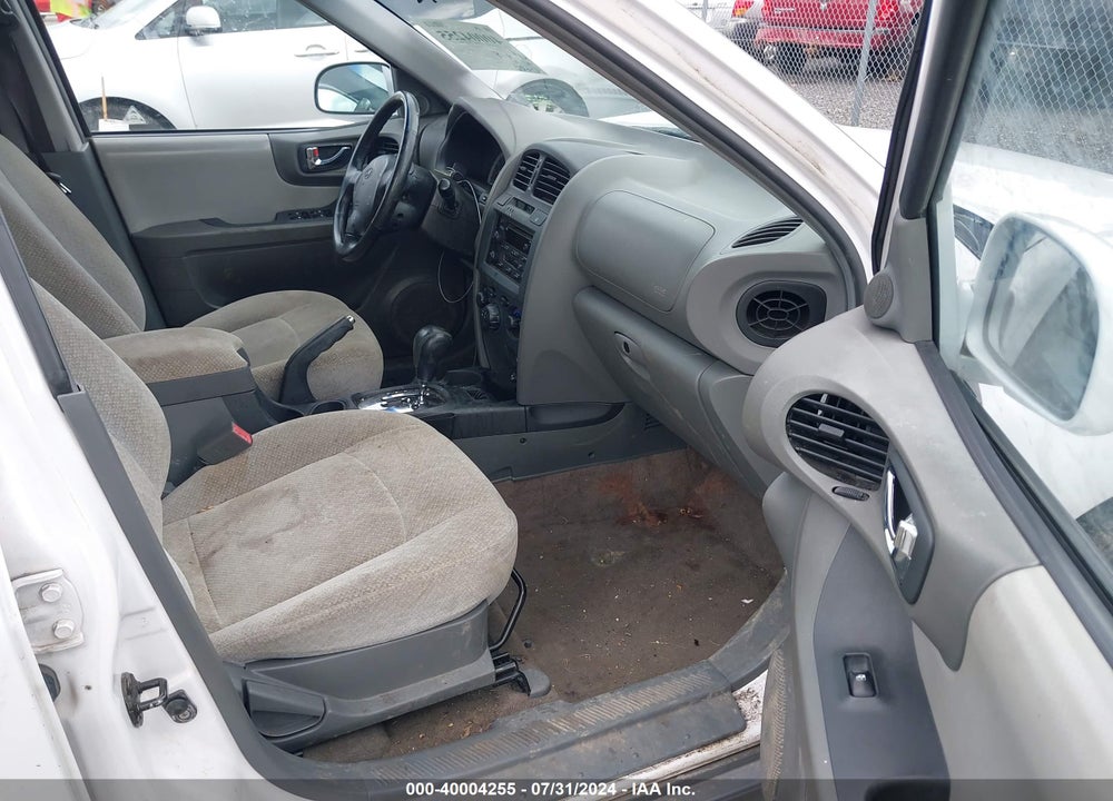 2006 HYUNDAI SANTA FE GLS VIN: KM8SC73D36U041386