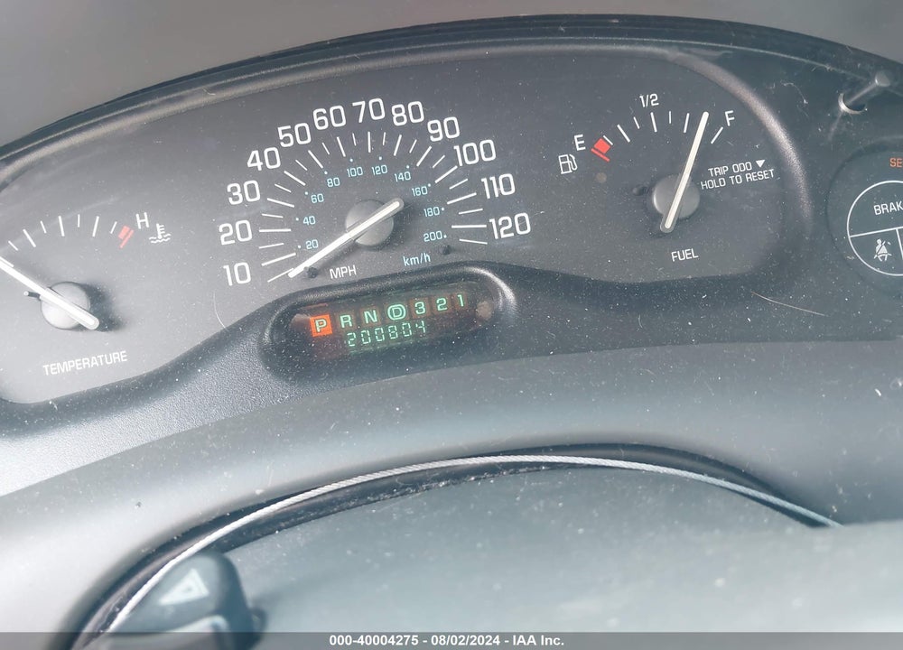 2004 BUICK CENTURY VIN: 2G4WS52J841275550