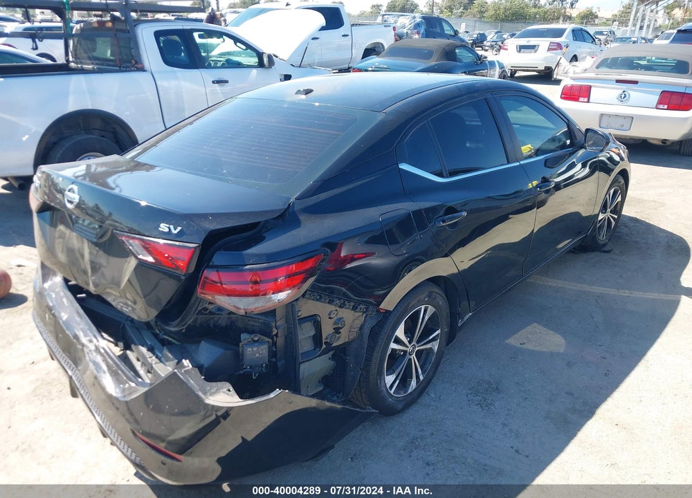 2021 NISSAN SENTRA SV XTRONIC CVT VIN: 3N1AB8CV0MY308532