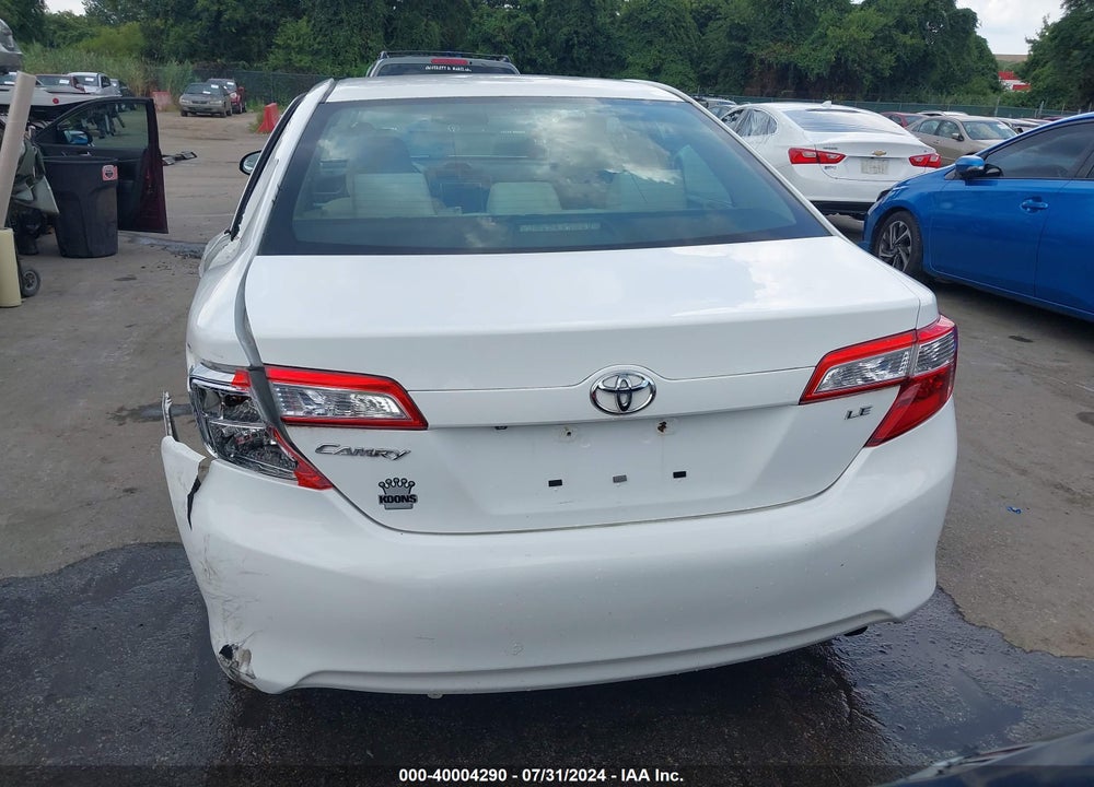 2014 TOYOTA CAMRY LE VIN: 4T4BF1FKXER385431
