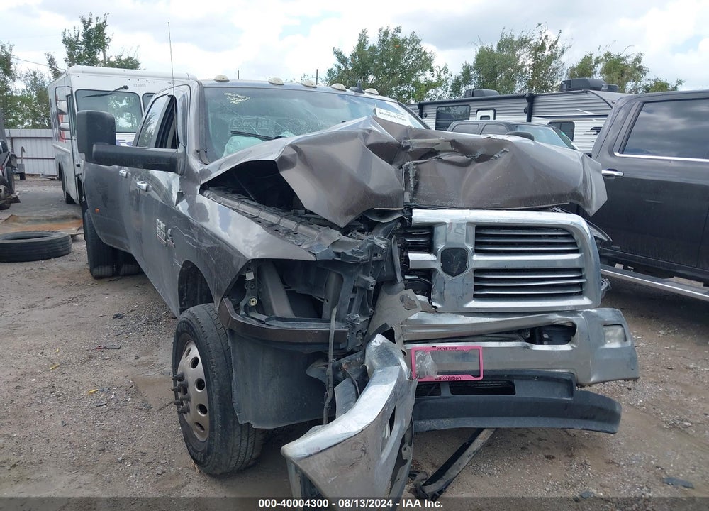 2018 RAM 3500 LONE STAR  4X4 8' BOX VIN: 3C63RRHLXJG373184