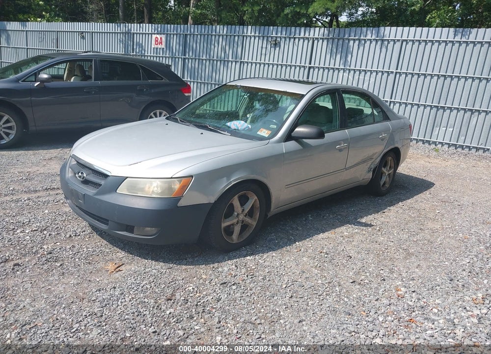 2006 HYUNDAI SONATA GLS V6/LX V6 VIN: 5NPEU46F56H125021