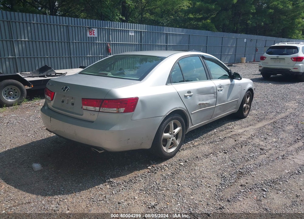 2006 HYUNDAI SONATA GLS V6/LX V6 VIN: 5NPEU46F56H125021