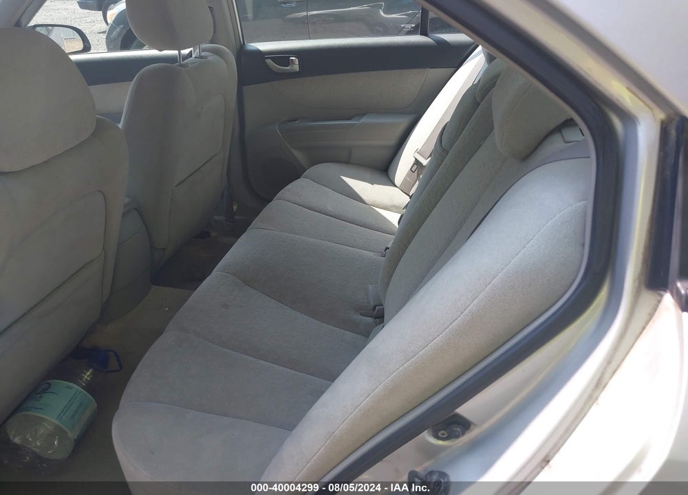 2006 HYUNDAI SONATA GLS V6/LX V6 VIN: 5NPEU46F56H125021