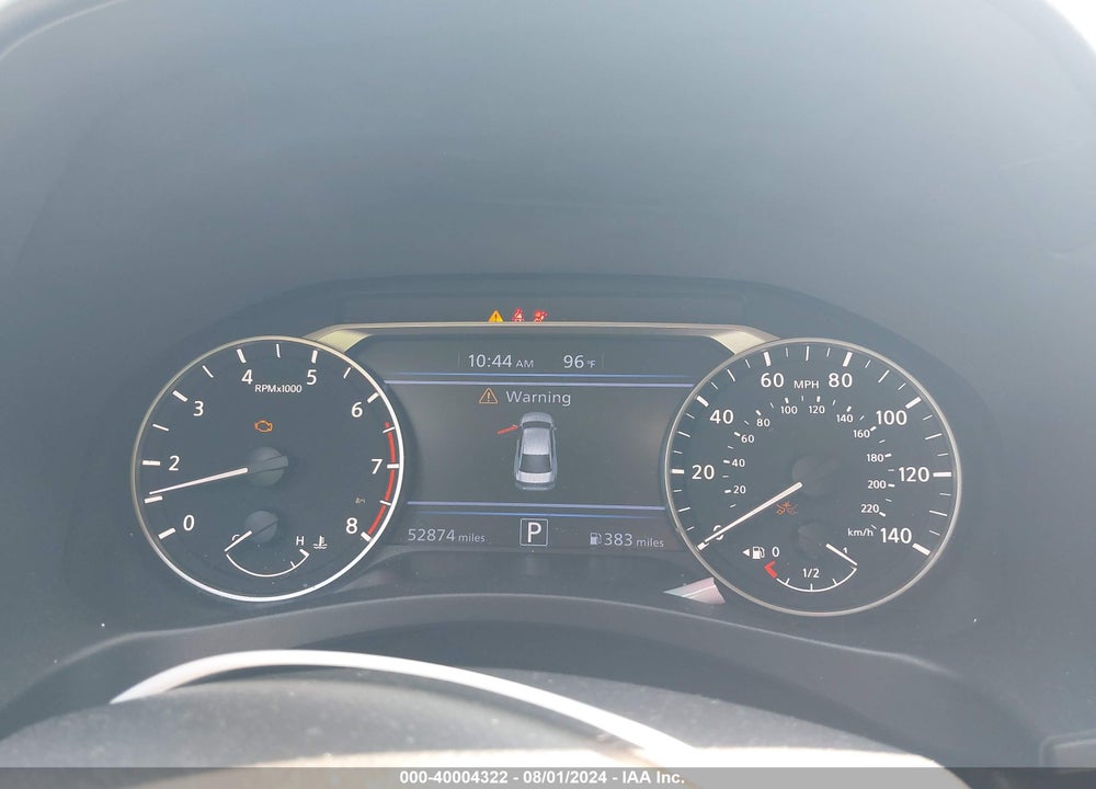 2022 NISSAN ALTIMA SR FWD VIN: 1N4BL4CVXNN347771