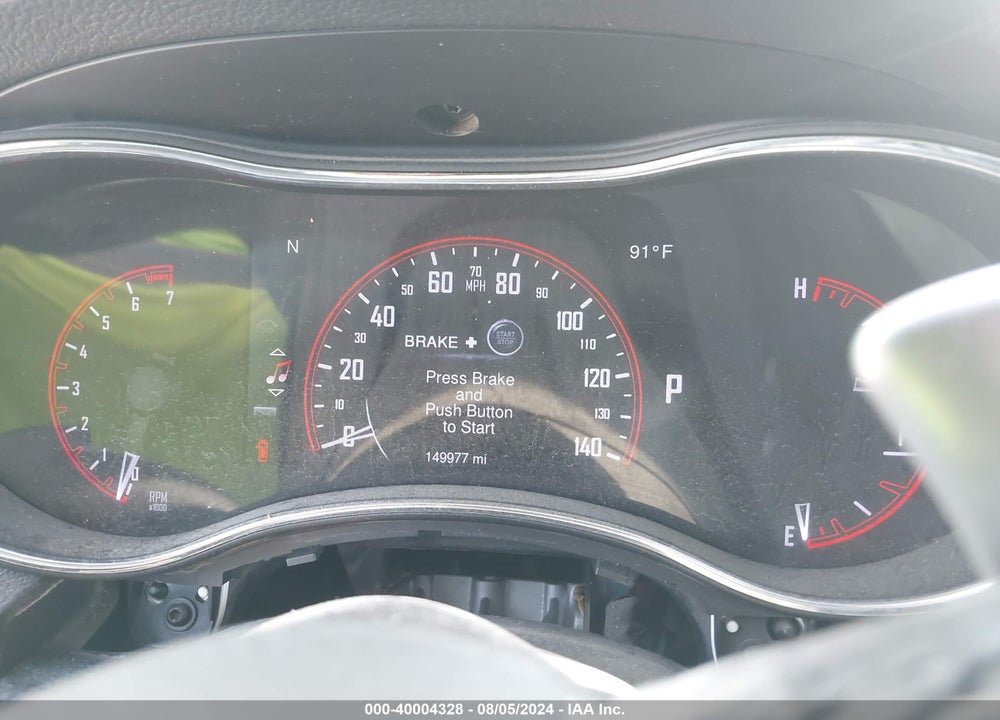 2015 DODGE DURANGO LIMITED VIN: 1C4RDJDGXFC874470