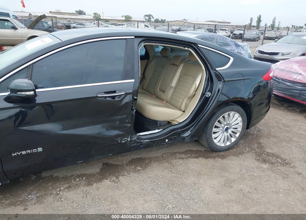 2015 FORD FUSION HYBRID SE VIN: 3FA6P0LU5FR128298
