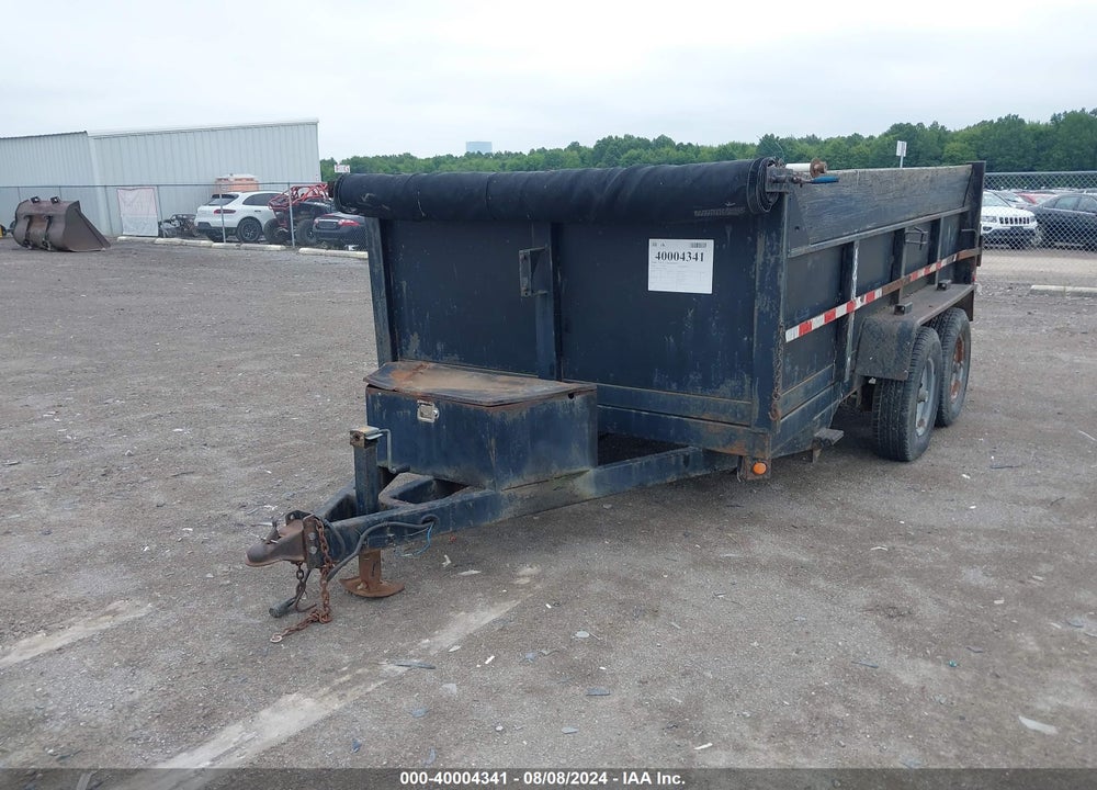 2003 QUALITY 80X20 DUMP TRAILER VIN: 5LEBU172231000174