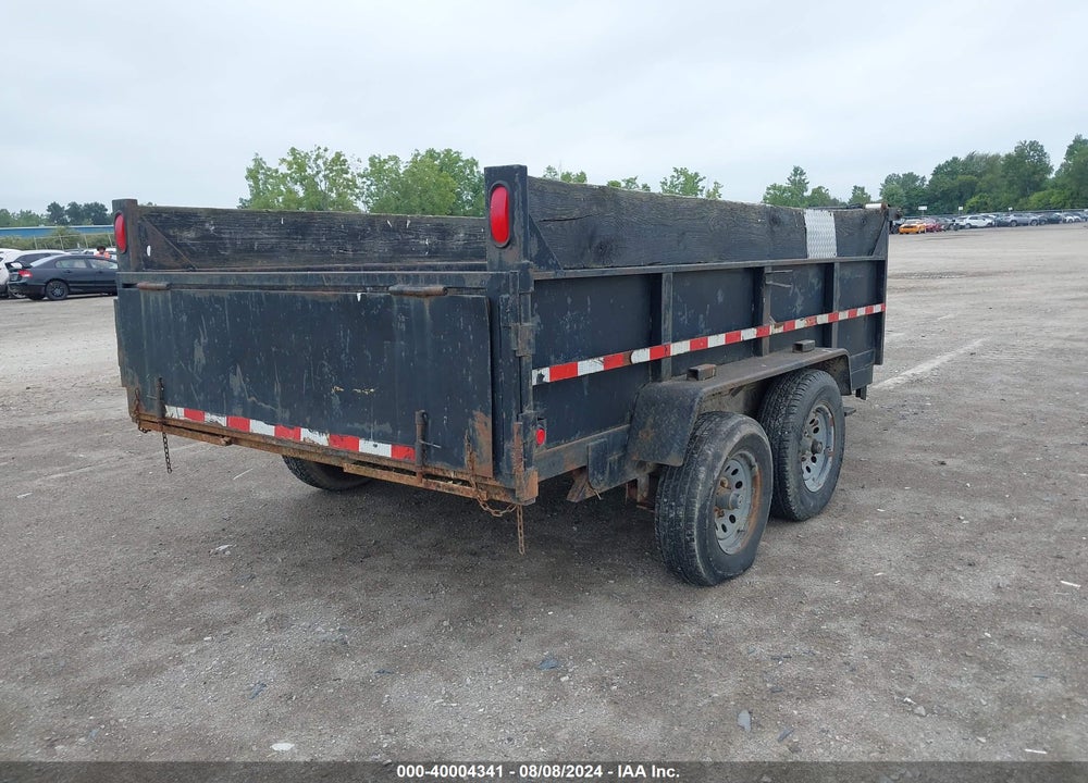 2003 QUALITY 80X20 DUMP TRAILER VIN: 5LEBU172231000174