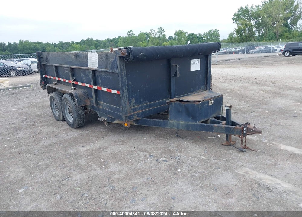 2003 QUALITY 80X20 DUMP TRAILER VIN: 5LEBU172231000174