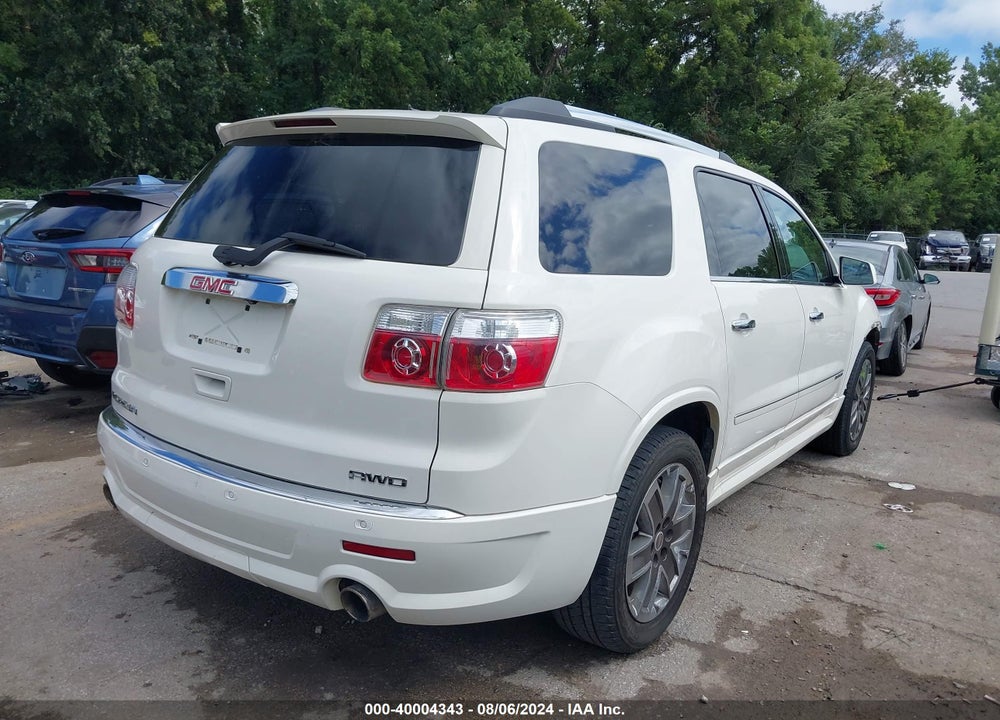 2012 GMC ACADIA DENALI VIN: 1GKKVTED6CJ394467