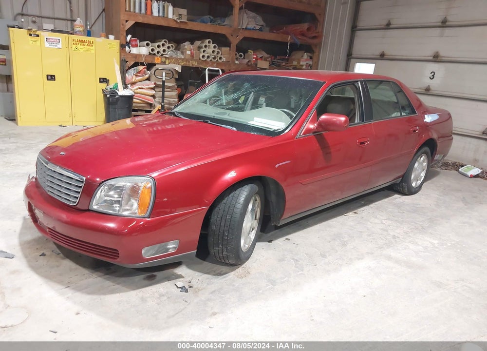 2001 CADILLAC DEVILLE STANDARD W/W20 VIN: 1G6KD54Y71U108624