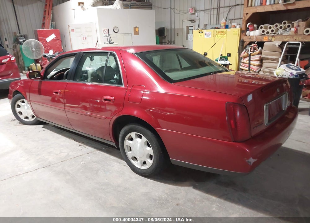 2001 CADILLAC DEVILLE STANDARD W/W20 VIN: 1G6KD54Y71U108624
