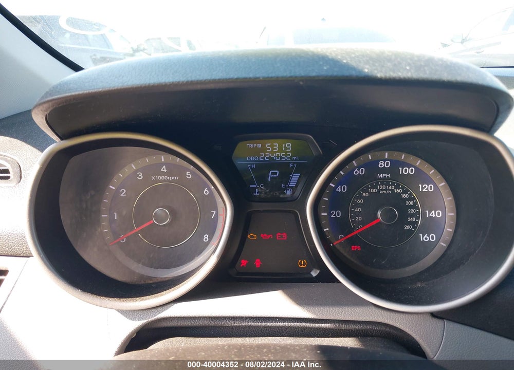 2013 HYUNDAI ELANTRA GLS (ULSAN PLANT) VIN: KMHDH4AE6DU627047