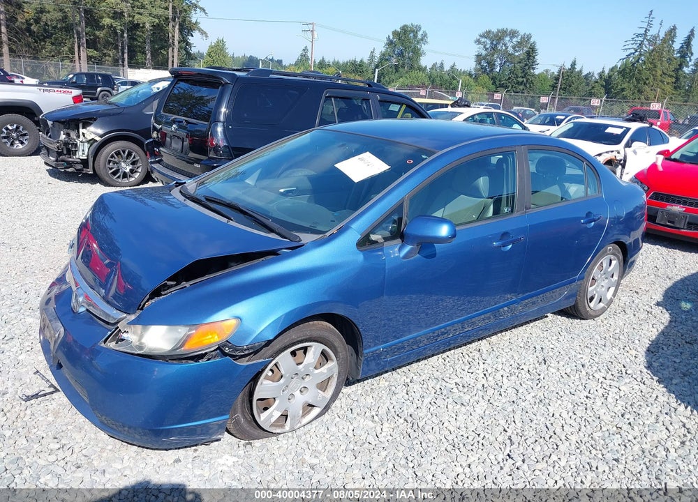 2008 HONDA CIVIC SDN LX VIN: 1HGFA16558L028873