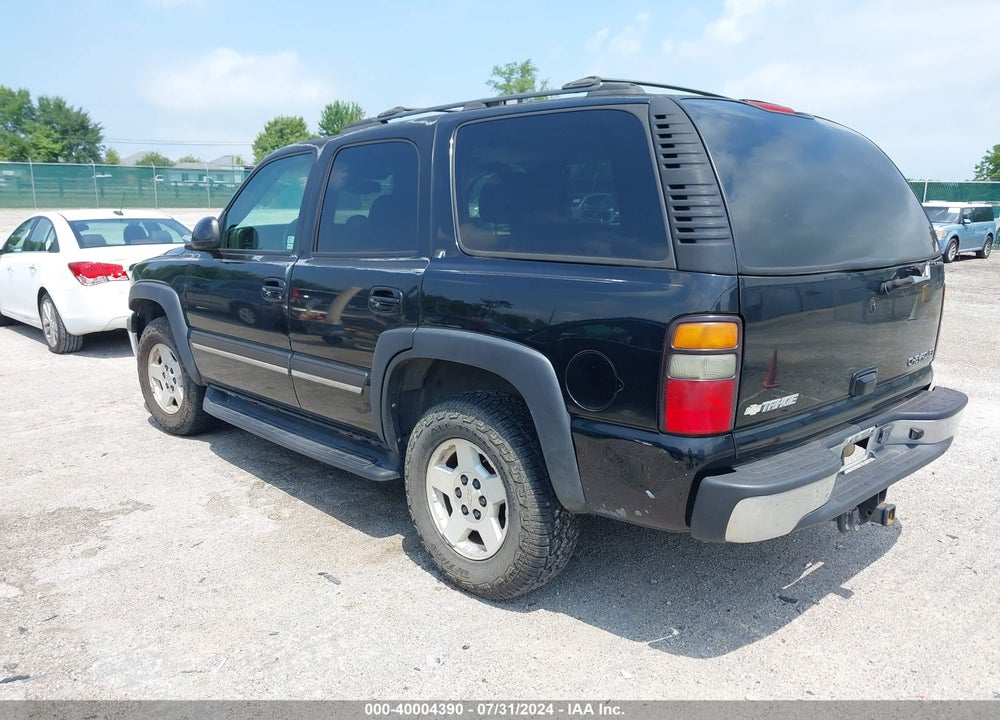 2005 CHEVROLET TAHOE LT VIN: 1GNEC13T05J176435