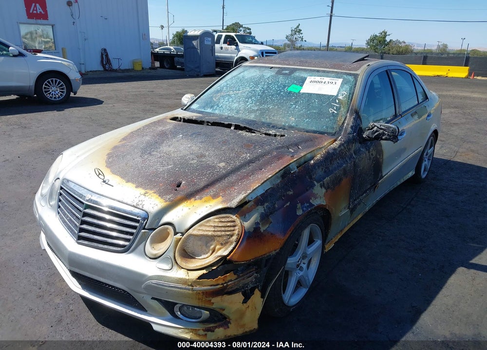 2009 MERCEDES-BENZ E 350 VIN: WDBUF56X59B374430