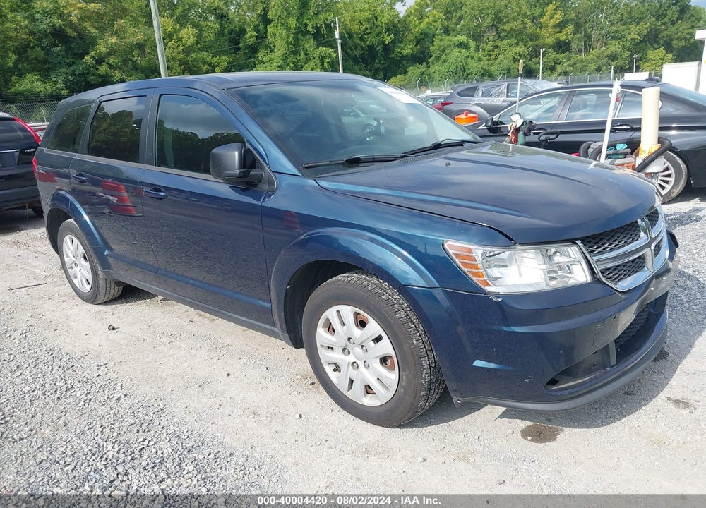 2014 DODGE JOURNEY AMERICAN VALUE PKG VIN: 3C4PDCAB7ET280191