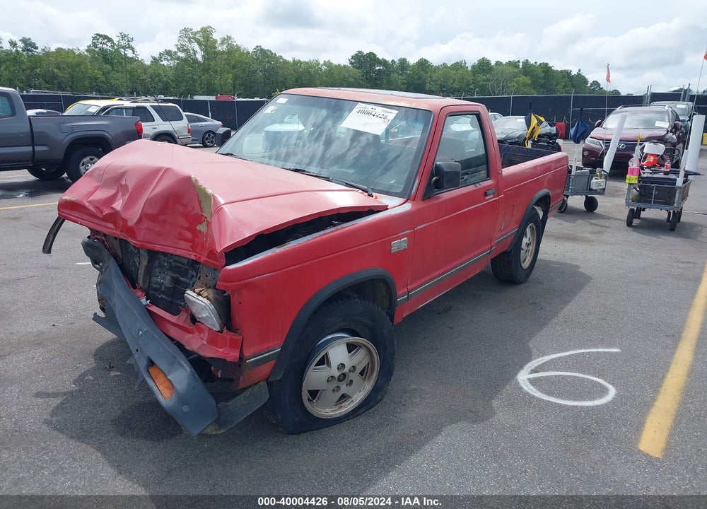 1989 CHEVROLET S TRUCK S10 VIN: 1GCDT14Z1K8204785