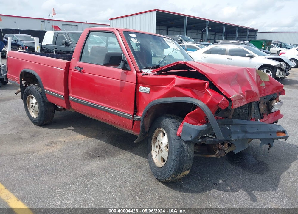 1989 CHEVROLET S TRUCK S10 VIN: 1GCDT14Z1K8204785