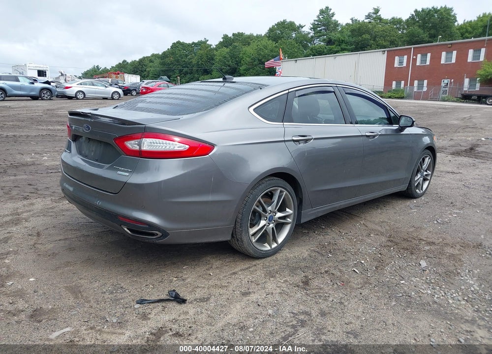 2013 FORD FUSION TITANIUM VIN: 3FA6P0K95DR387044
