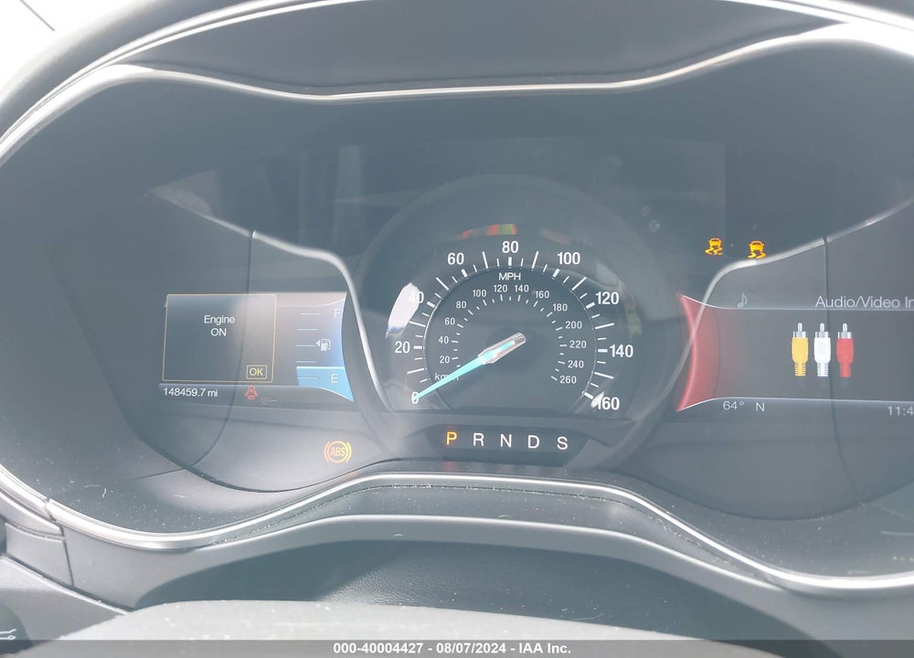 2013 FORD FUSION TITANIUM VIN: 3FA6P0K95DR387044