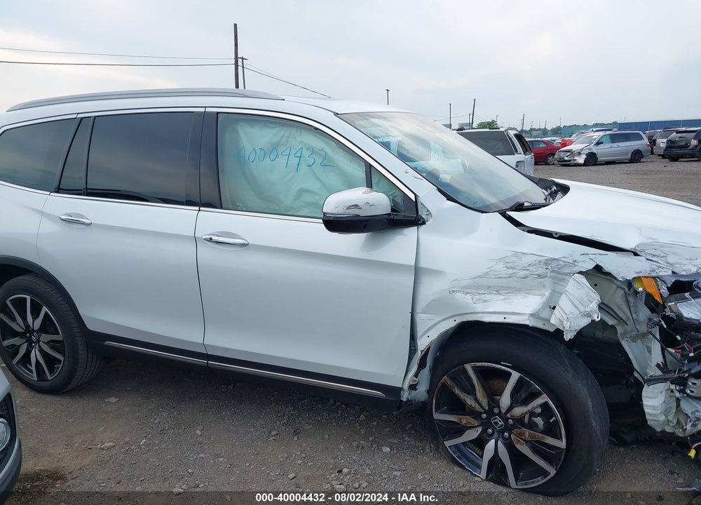 2021 HONDA PILOT AWD ELITE VIN: 5FNYF6H02MB090266