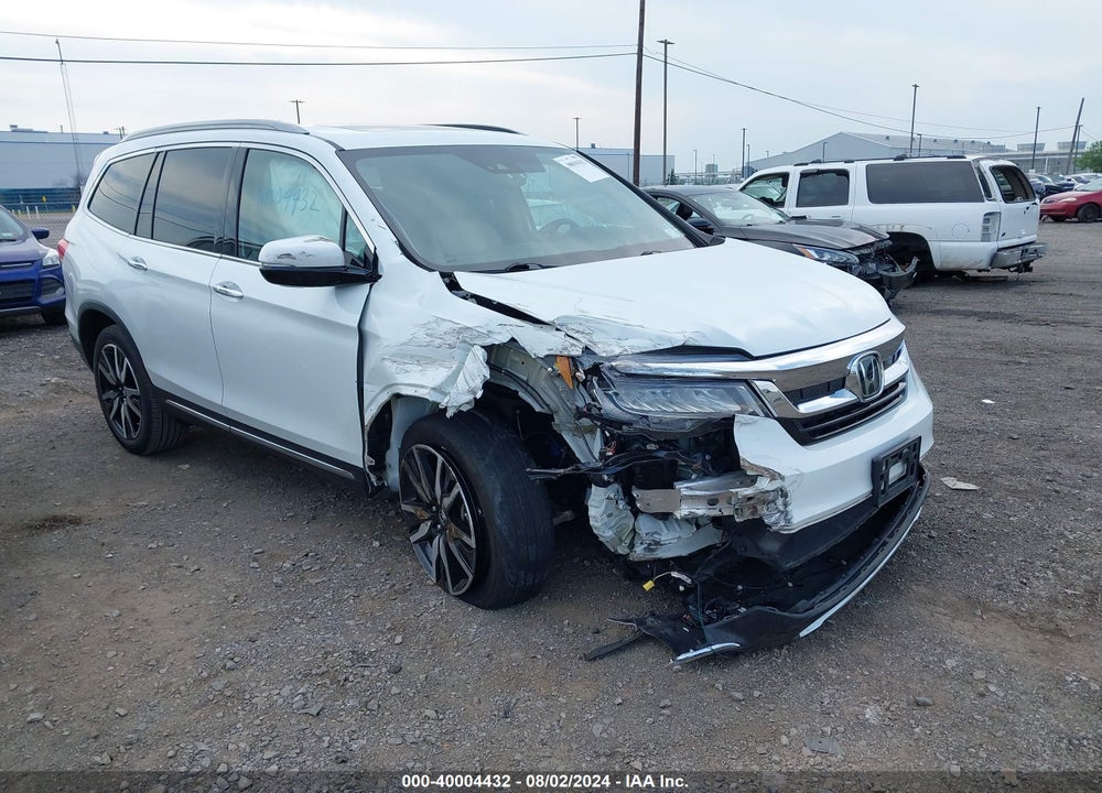 2021 HONDA PILOT AWD ELITE VIN: 5FNYF6H02MB090266