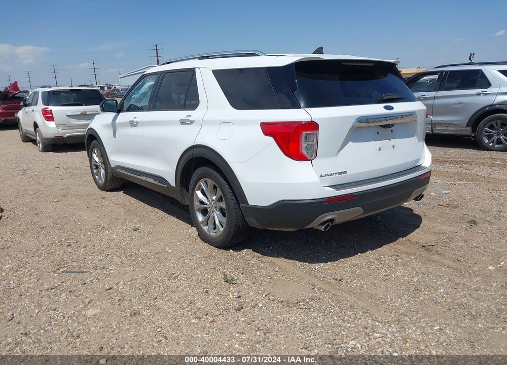 2021 FORD EXPLORER LIMITED VIN: 1FMSK7FH4MGB52588