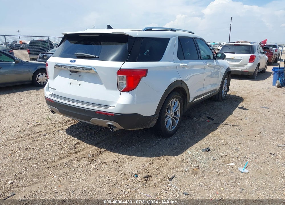 2021 FORD EXPLORER LIMITED VIN: 1FMSK7FH4MGB52588