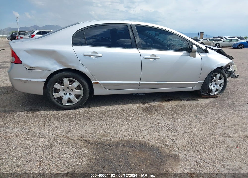 2009 HONDA CIVIC LX VIN: 2HGFA16569H363221