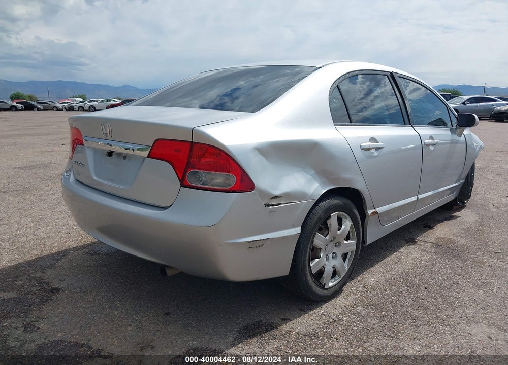 2009 HONDA CIVIC LX VIN: 2HGFA16569H363221